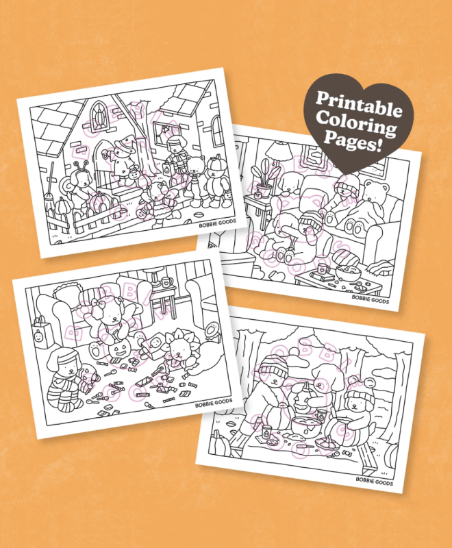 Bobbie Goods coloring pages